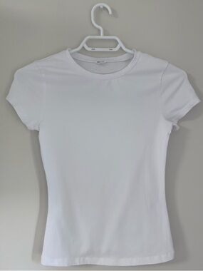 GARAGE Classic Crewneck Tee Shirt White